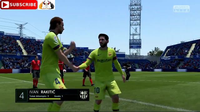 Getafe CF vs FC Barcelona | 2019-20 Spanish La Liga | Predictions FIFA 19 смотреть онлайн