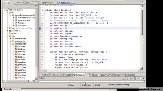 Android Game 6 Java Programming tutorial смотреть онлайн