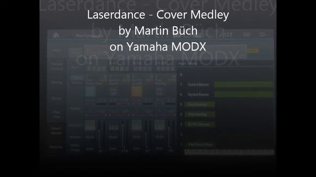 Laserdance - Cover Medley - on Yamaha MODX Synthesizer смотреть онлайн