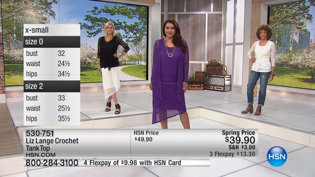 Liz Lange Crochet Tank Top смотреть онлайн