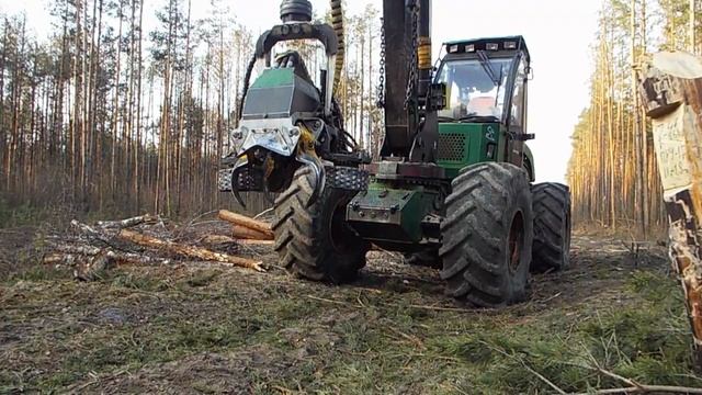 Харвестер против тонкомера!!