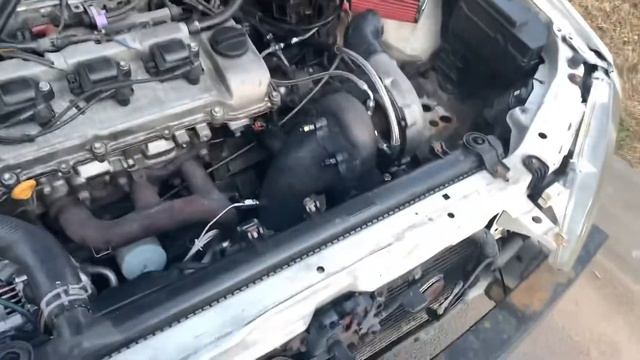 Turbo Camry 1MZ-FE Garrett gt35 смотреть онлайн