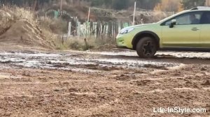 Subaru XV на бездорожье. Тест-драйв Life-InStyle.com