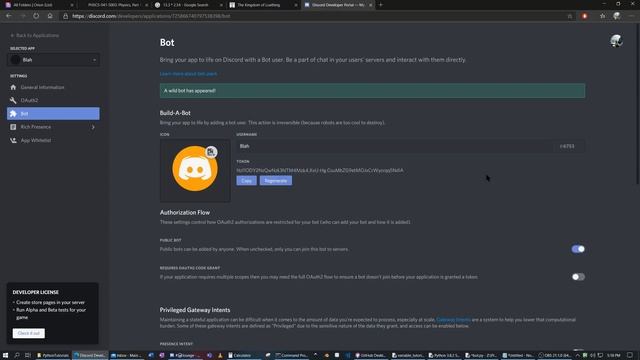 Discord.py Rewrite | Part 1 | Setting up a bot смотреть онлайн