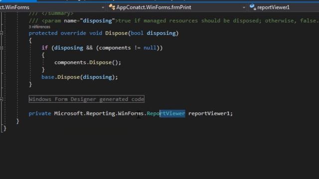 #12 - La Programmation CSharp/C# WinForm - Projet EContat - Imprimer /Print RDLC Report смотреть онлайн