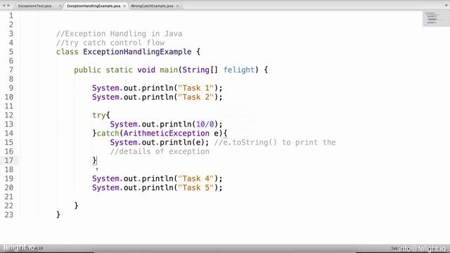 Exception Handling Part 3 - try catch block flow смотреть онлайн