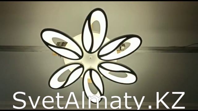 Светодиодная люстра с пультом управления SvetAlmaty.kz SA6605-6WT смотреть онлайн