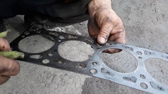 Замена прокладки гбц#Замена гбц 2106#восстановление резьбы коллектора смотреть онлайн