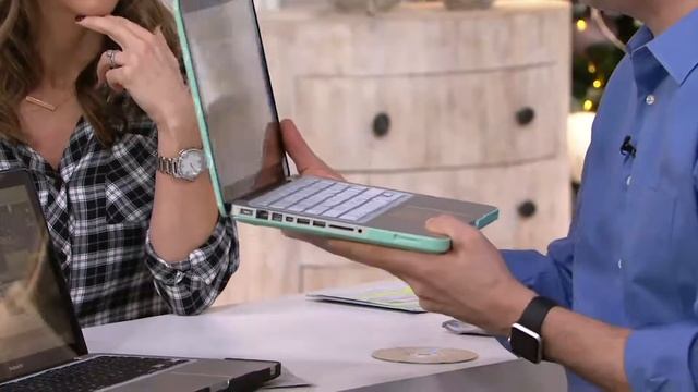 Apple MacBook Pro 13.3" 4GB Intel Core i5 Lifetime Tech, Clip Case &More on QVC смотреть онлайн