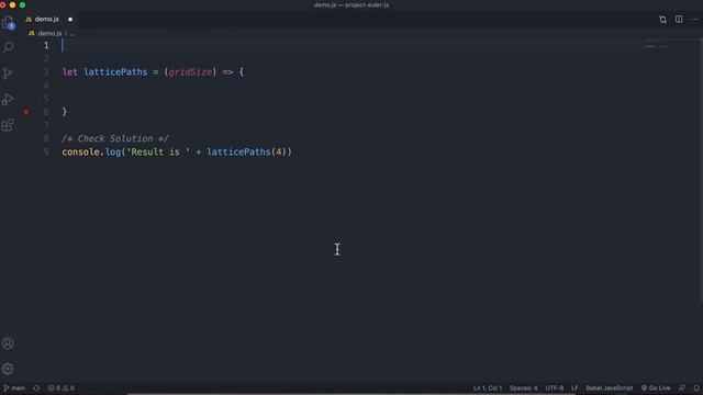 015 - Lattice Paths - Project Euler Challenge - JavaScript freeCodeCamp смотреть онлайн