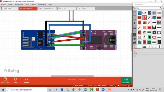 [6] Como programar/Upload o ESP8266-01 com USB Serial e utiliza-lo com uma fonte/Bateria смотреть онлайн