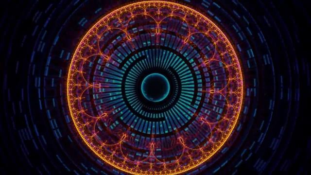 Spinning Circle Animation Background! смотреть онлайн