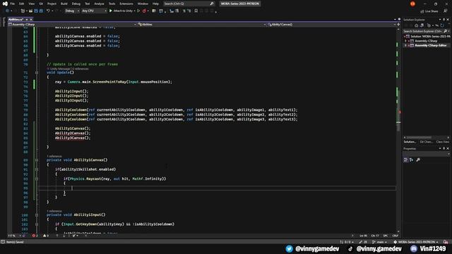 Making A MOBA Character in 2023 - #4: ABILITY INDICATORS (Unity 2023 Tutorial) смотреть онлайн