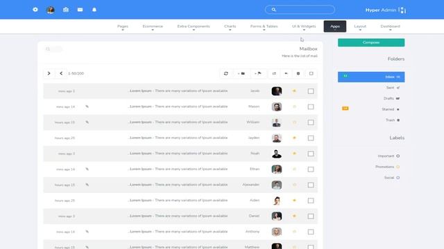 Bootstrap Admin Panel fastest way to build your Admin Theme – Hyper смотреть онлайн