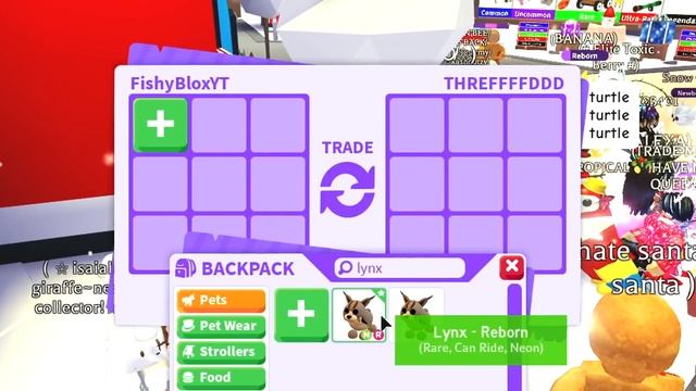 Trading NEON LYNX in A RICH ADOPT ME Server.. (BEST TRADE EVER) смотреть онлайн