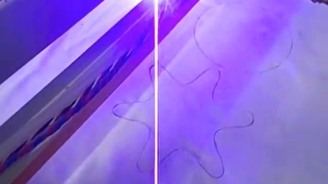 Резка обычной Х Б ткани на лазерном плоттере с 6 ваттным диодным лазером смотреть онлайн