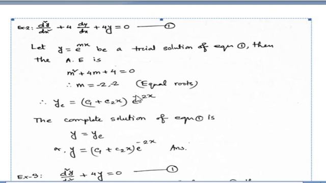 MAT 201(L 10, LDE of Higher order) смотреть онлайн