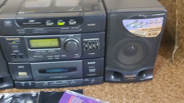 Panasonic RX-DS790 (демонстрация работоспособности после долгих лет простоя)