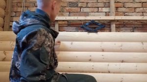 как убрать щели в местах состыковки блок Хауса