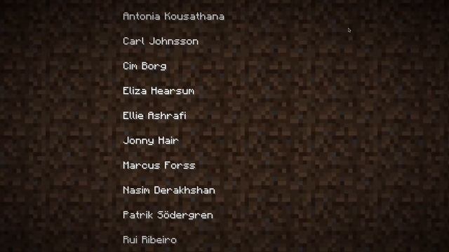 Minecraft Java Edition (version 1.12.2) - Ending Credits смотреть онлайн