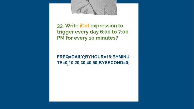 From 31 to 35 | Oracle Integration Cloud Interview Questions | OIC | Simple | iCol | API | Schedule смотреть онлайн