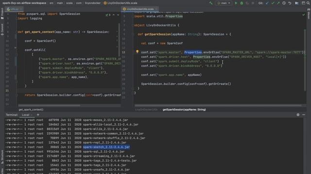 Running Scala Spark jobs on Bitnami Docker images смотреть онлайн