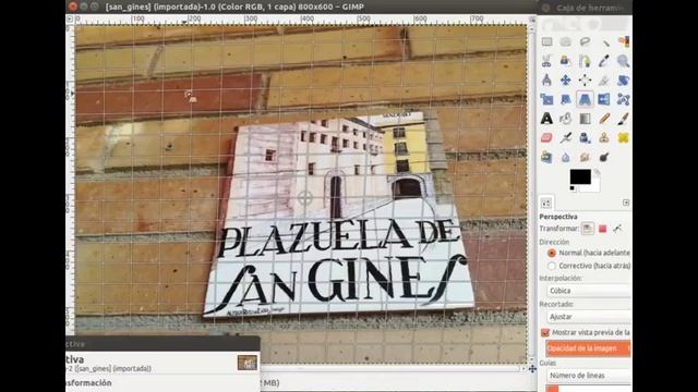 Gimp Perspectiva