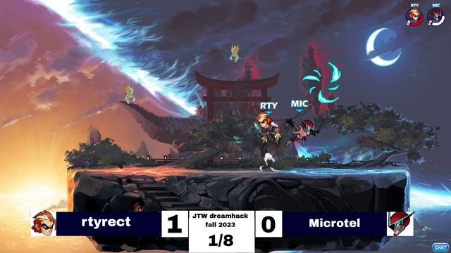 rtyrect vs Microtel - 1/8 - JTW dreamhack fall 2023 смотреть онлайн