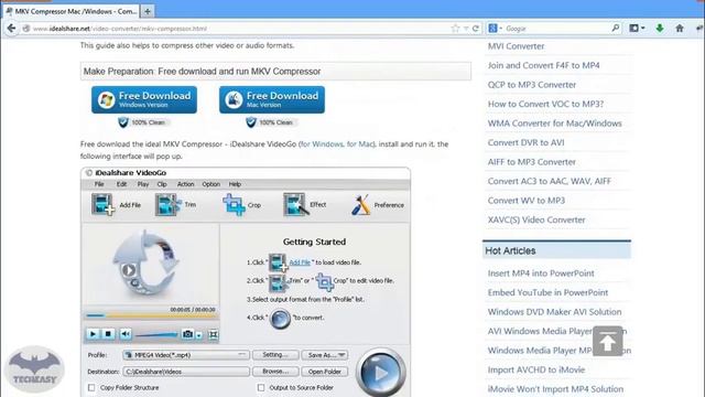 How to Compress and Reduce MKV to Smaller File Size on Mac or Windows idealshare смотреть онлайн
