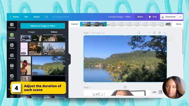 Create EASY VIDEOS with Canva смотреть онлайн