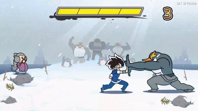 WarioWare: Move It! - Cricket & Mantis Stage (Battle on Flashfreeze Cape!) смотреть онлайн