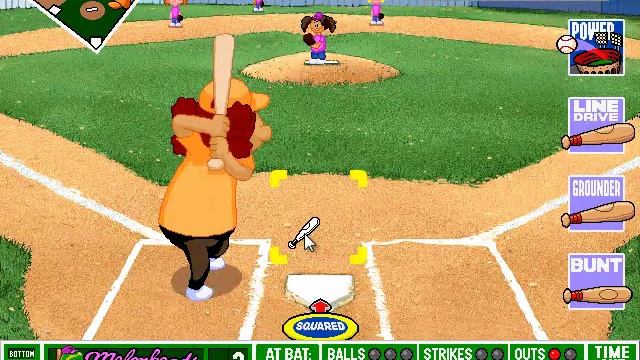 Backyard Baseball (PC) Gameplay - (Game #7: Melonheads @ Fishes) смотреть онлайн