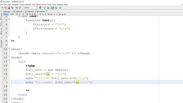 php basic (4) Object & Array Object смотреть онлайн