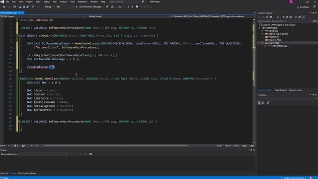 СОЗДАЁМ ОКНО - C++ WINAPI ЧАСТЬ #1 смотреть онлайн