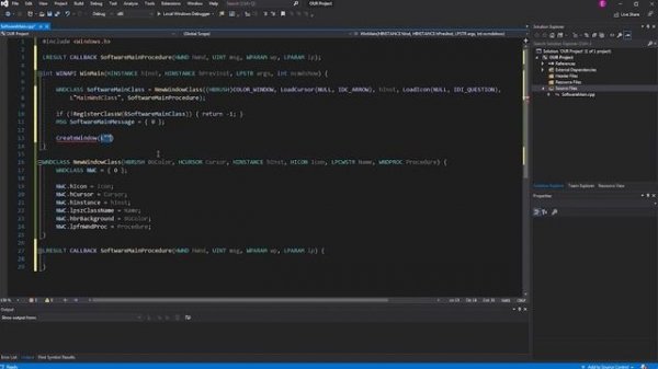 СОЗДАЁМ ОКНО - C++ WINAPI ЧАСТЬ #1