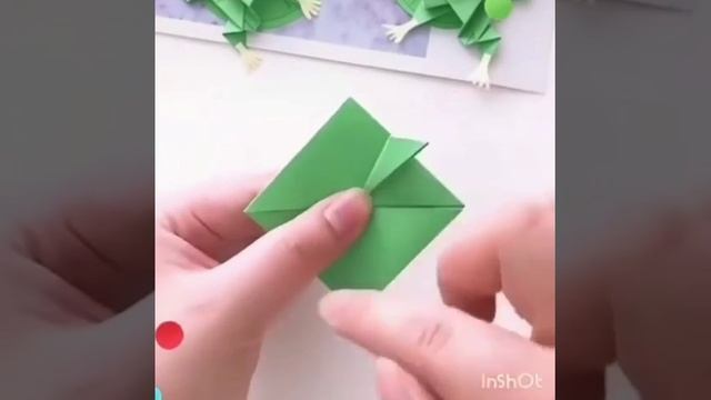 Лягушка из бумаги смотреть онлайн