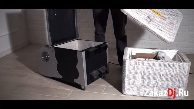 Аренда генератора тяжелого дыма - обзор и инструкция как пользоваться от ZakazDj.Ru смотреть онлайн