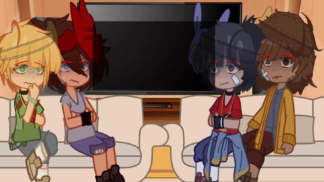 Fnaf 4 tormentors REACT TO C.C | FNaF | Kly | смотреть онлайн