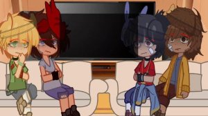 Fnaf 4 tormentors REACT TO C.C | FNaF | Kly |