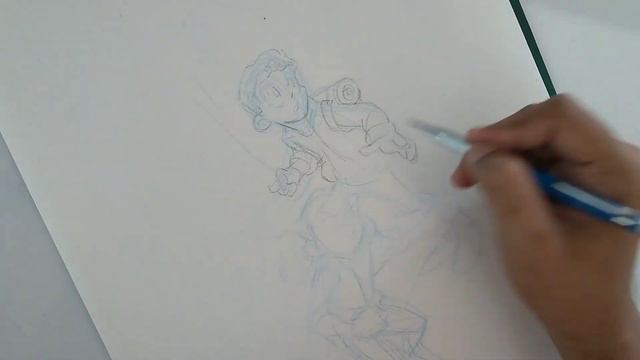 Comic book • Cover - Poster design | Pencil Sketch | Part 1 смотреть онлайн