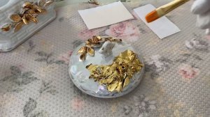 Восстанавливаю золотое покрытие