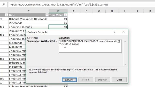 Convert Text to Time Values with SUMPRODUCT (Data Cleansing Part 2) смотреть онлайн