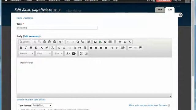 Drupal 7 – How to set a homepage смотреть онлайн