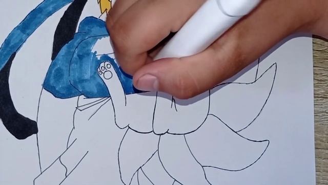 рисую Наруто и Кураму смотреть онлайн