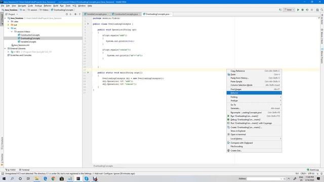 3. Core Java: Operator & Method Overloading Concepts смотреть онлайн