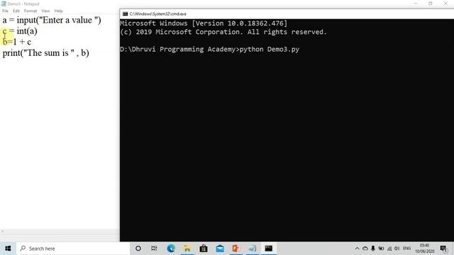 Python Lecture 10 | Input and Output Statements in Python with Examples | Python for Beginners смотреть онлайн