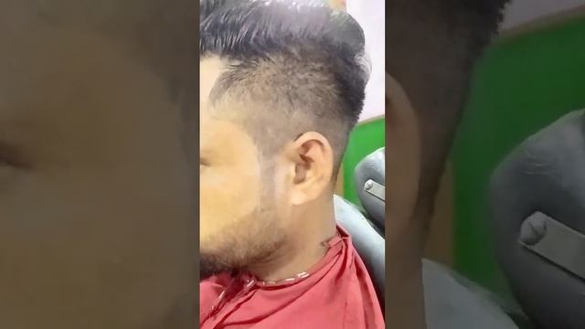 hair cutting || hair style cutting  ! ? barber shop saloon #shorts #style