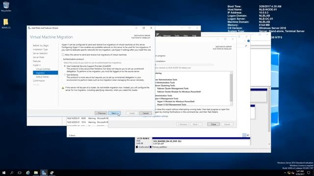 08.1 Failover Clustering for Hyper-V in Windows Server 2016 (Step by Step guide) смотреть онлайн