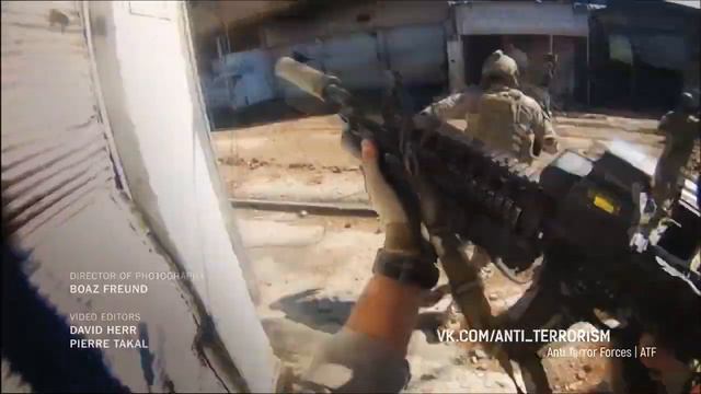 Морские котики ВМС США во время битвы в Ираке