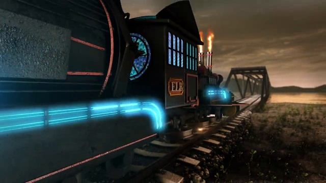 Train from Back to the Future 3 - After effects (Element 3D v2) Customized project смотреть онлайн